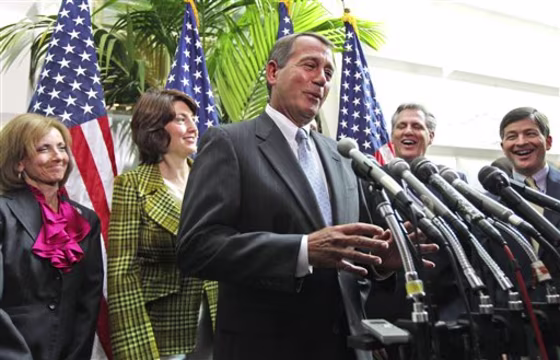 John Boehner, Dr. Nan Hayworth, Cathy McMorris Rodgers, Kevin McCarthy, Jeb Hensarling
